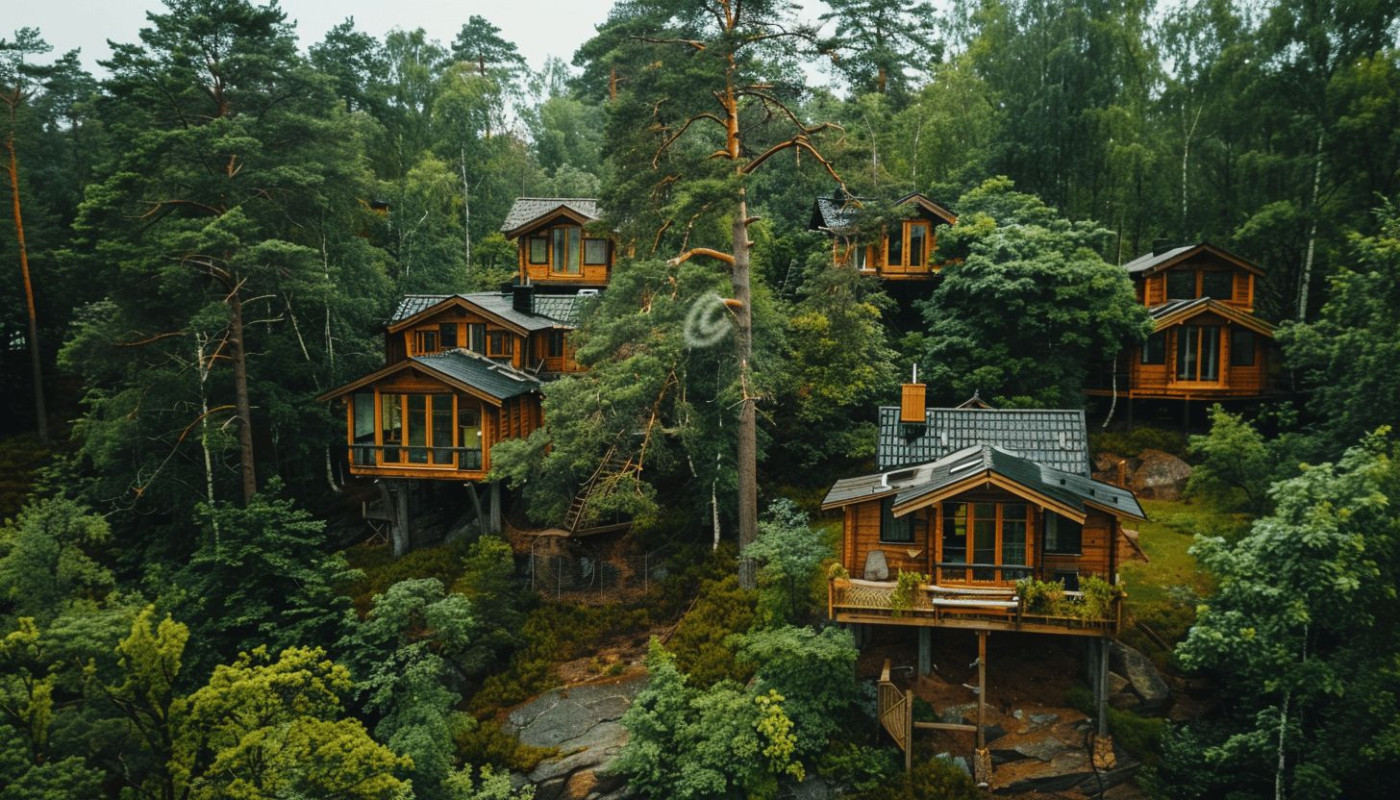 Cabanes dans les arbres en Scandinavie spots idylliques pour un séjour en hauteur